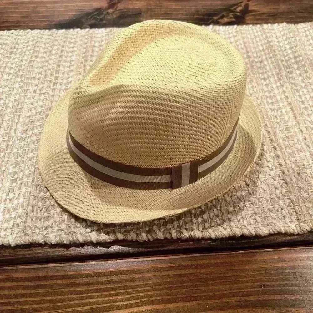 Henschel Hat Co. USA medium men’s hat, Panama, porkpie, fedora, EUC, sun hat